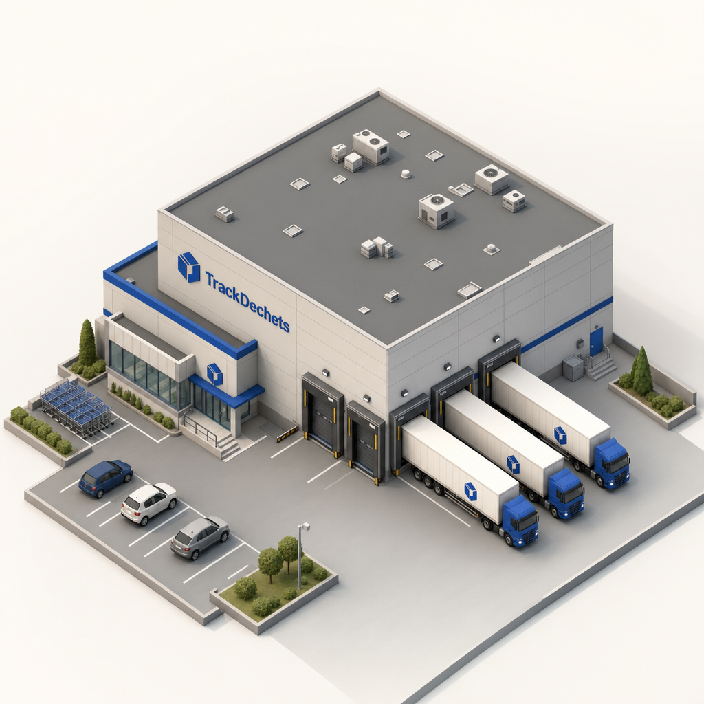 Illustration isométrique : Grande distribution